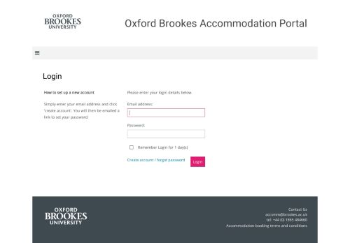 
                            3. Login - Oxford Brookes University