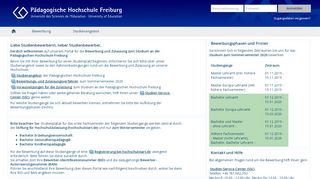 
                            3. Login - Pädagogische Hochschule Freiburg