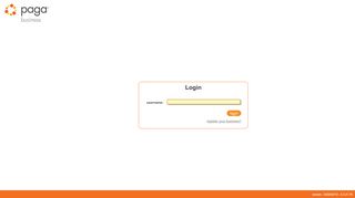 
                            4. Login - Paga - Your Cash, Anywhere, Anytime