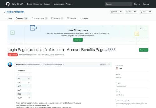 
                            6. Login Page (accounts.firefox.com) - Account Benefits Page · Issue ...