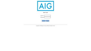 
                            9. Login Page - AIG