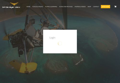 
                            12. Login Page - Birds Eye View