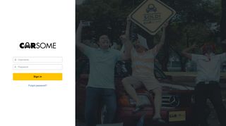 
                            1. Login Page - Carsome