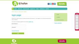 
                            1. Login Page - Current Vacancies - Ty Hafan