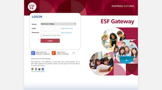 
                            12. login page - ESF Gateway
