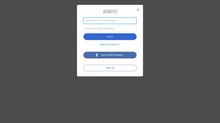 
                            1. login page - ESPN.com