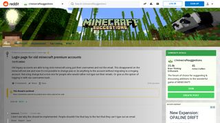 
                            4. Login page for old minecraft premium accounts ...