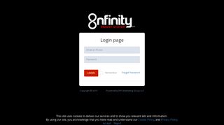 
                            1. Login page - Infinity Profit System