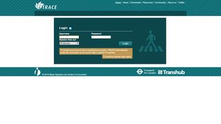 
                            8. Login Page - iTRACE - iBase Systems Ltd
