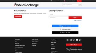 
                            11. login page - Mobile Recharge