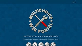 
                            2. Login Page - MultiChoice Web Portal