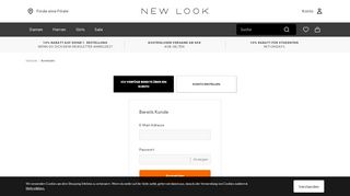 
                            2. Login Page | New Look DE