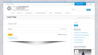 
                            5. Login Page | NicozDiamond Insurance