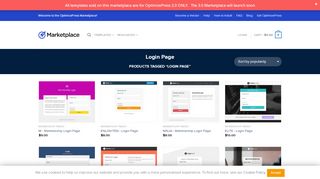 
                            5. Login Page - OptimizePress Marketplace