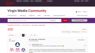 
                            8. Login page - OX App Suite - Page 7 - Virgin Media Community