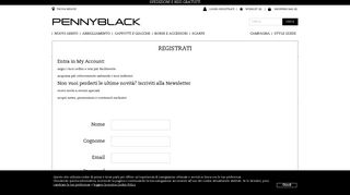 
                            5. Login Page - PennyBlack