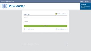 
                            11. Login page (Public Contracts Scotland – Tender)