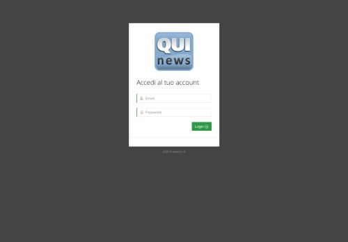 
                            3. Login Page - QUInews