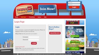 
                            8. Login Page | RedBus Bingo