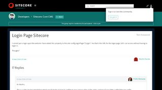 
                            2. Login Page Sitecore - Sitecore: Core CMS - Developers - Sitecore ...