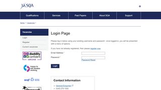 
                            2. Login Page - SQA