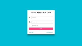 
                            3. Login Page - Student Care