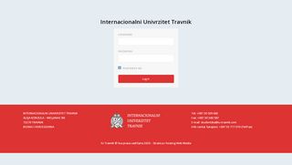 
                            5. Login Page Template - Internacionalni Univrzitet Travnik