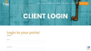 
                            10. Login page - The TNS Group