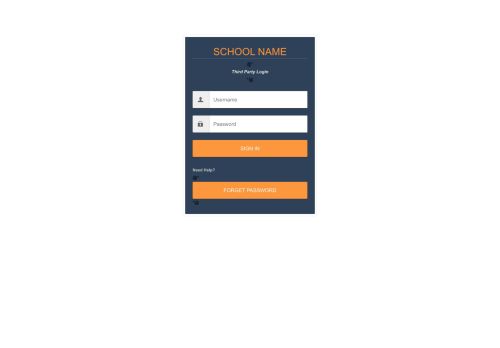 
                            11. Login Page | Third Party Login