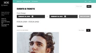
                            5. login page - Tickets for AGO Creative Minds at Massey Hall are on ...