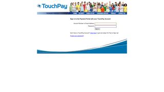 
                            5. login page - Touchpay Portal