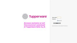 
                            3. Login page - Tupperware