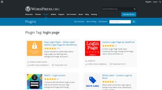 
                            4. login page | WordPress.org