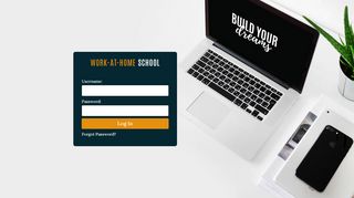 
                            10. Login page | Work at Home School