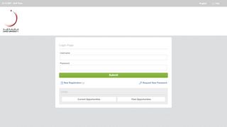 
                            4. Login page (Zayed University e-Procurement Portal)