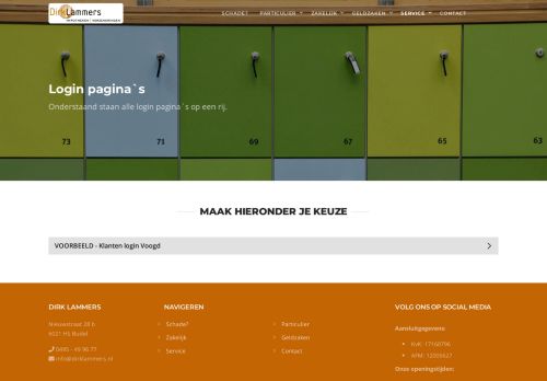 
                            8. Login pagina's | Dirk Lammers