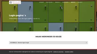 
                            8. Login pagina's | Paul van 't Hof Assurantien