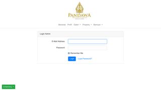 
                            7. Login - Pandawa Property Group