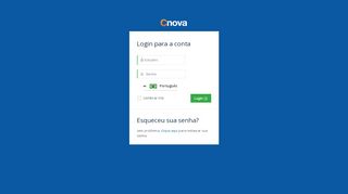 
                            2. Login para a conta - Cnova