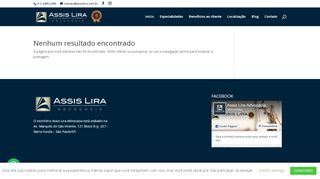 
                            9. Login para Clientes do Escritório | Assis Lira Advocacia