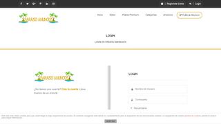 
                            4. Login - Paraiso Anuncios