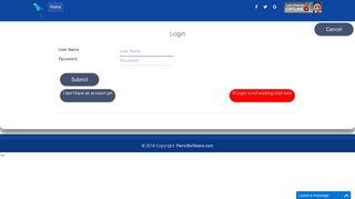 
                            7. Login - Parrot Software