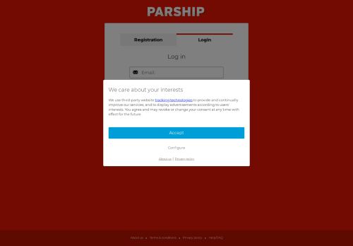 
                            1. Login - Parship.ie