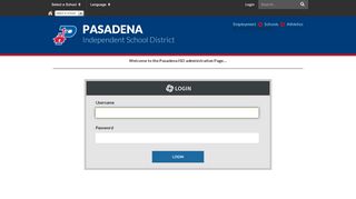 
                            2. Login - Pasadena ISD