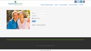 
                            4. Login - Patient Portal - SuperCare Health