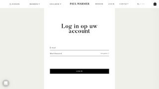 
                            5. Login - Paul warmer