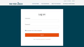 
                            3. Login - Pay Per Wash