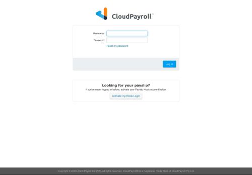 
                            4. Login | Payroll Service Australia - CloudPayroll ®