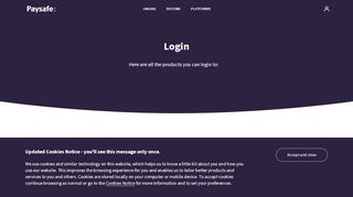 
                            3. Login | Paysafe