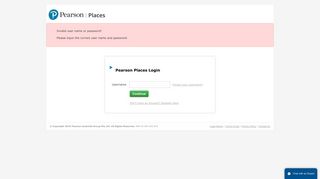 
                            4. Login - Pearson Places